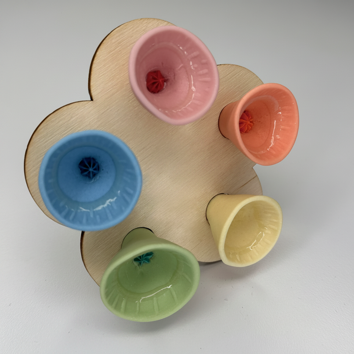 BeeCups – Tazze in Porcellana per Api nel Giardino (5-pack)