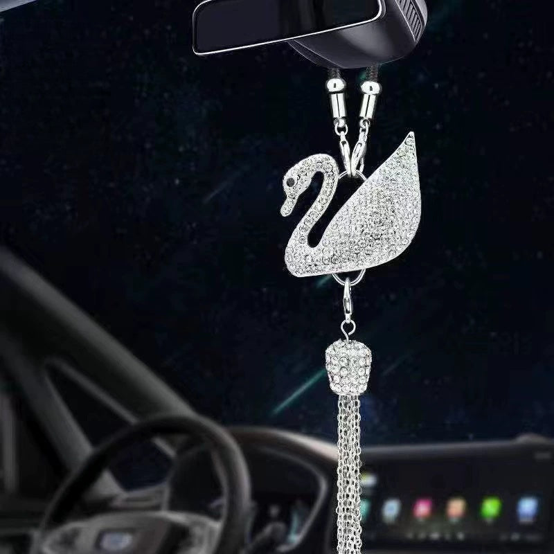Porta-profumo Auto | Cristallo &amp; Lega di zinco | Decorazione scintillante &amp; Idea regalo