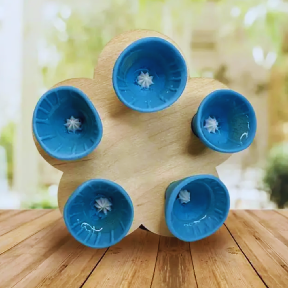 BeeCups – Tazze in Porcellana per Api nel Giardino (5-pack)