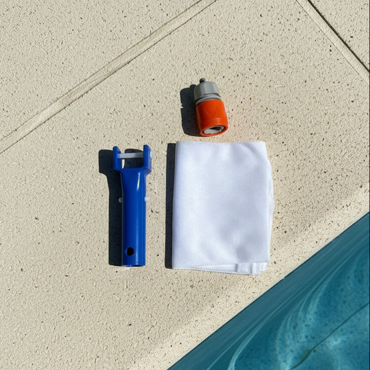 AQUAVAC – Pulitore per Piscina Senza Chimici con Forte Potenza di Aspirazione per Foglie e Sporcizia