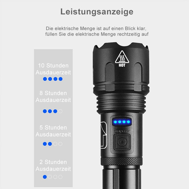 NightVision Pro™ | 🔦 Torcia LED militare impermeabile