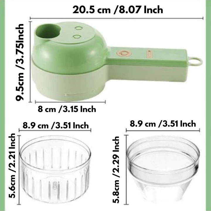 Tritatutto multifunzione 4 in 1