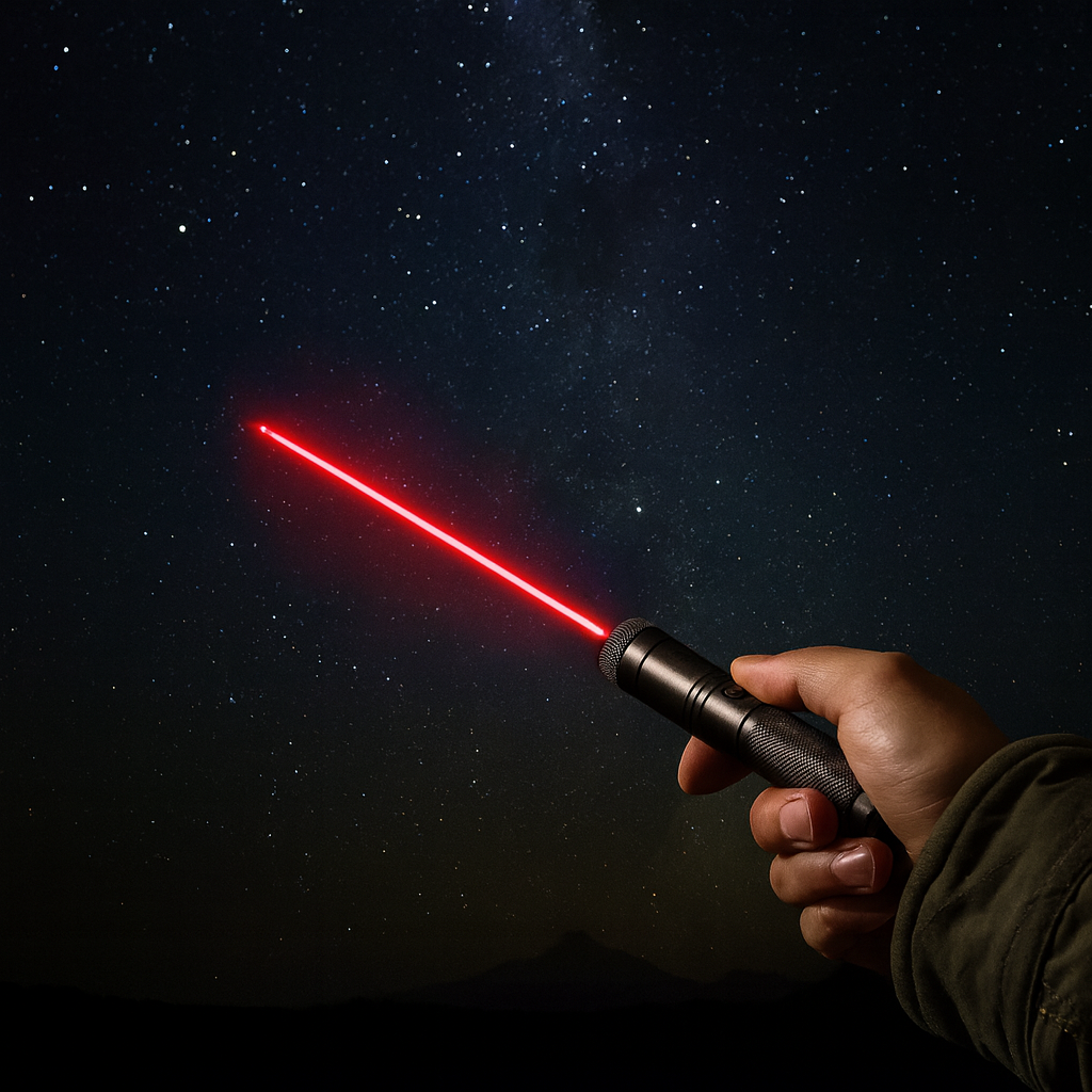 Potente Torcia Laser a Lungo Raggio