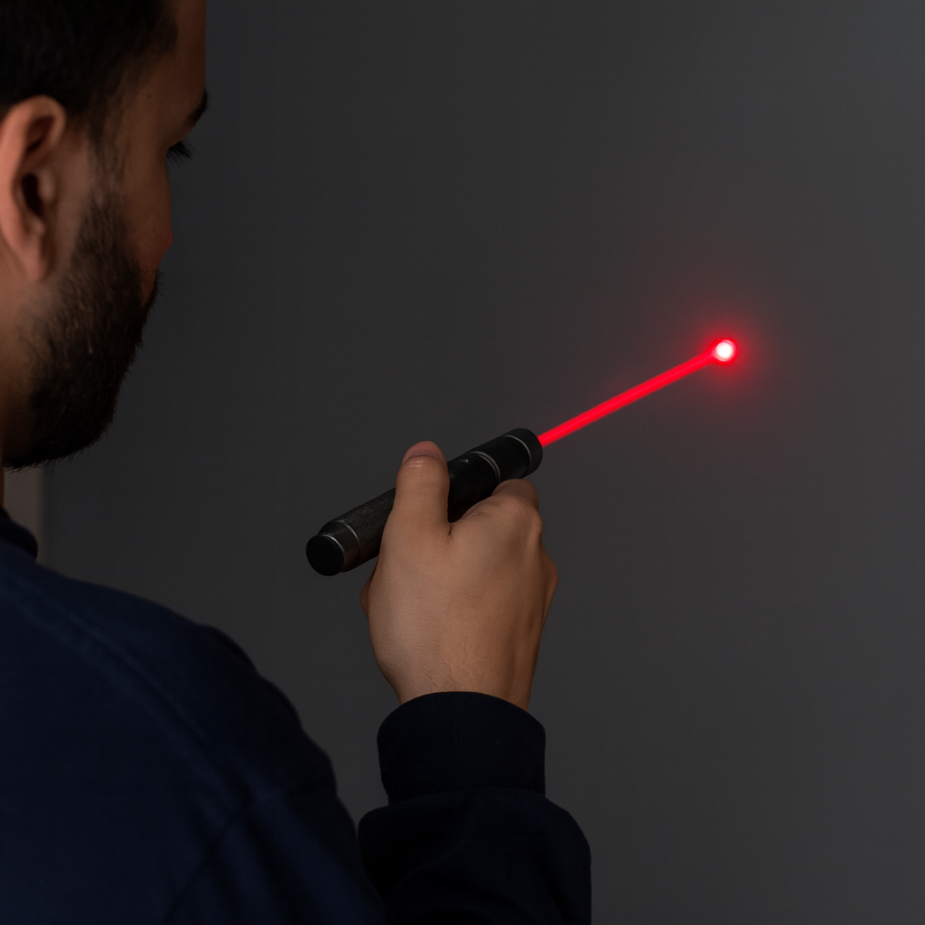 Potente Torcia Laser a Lungo Raggio