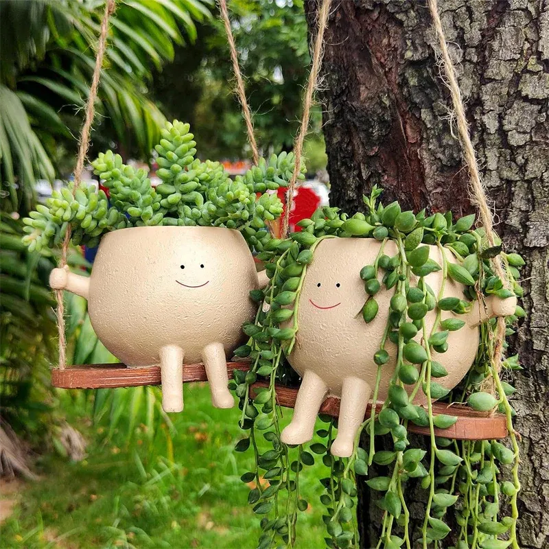 Sofus™ - Pot de fleurs Smiley
