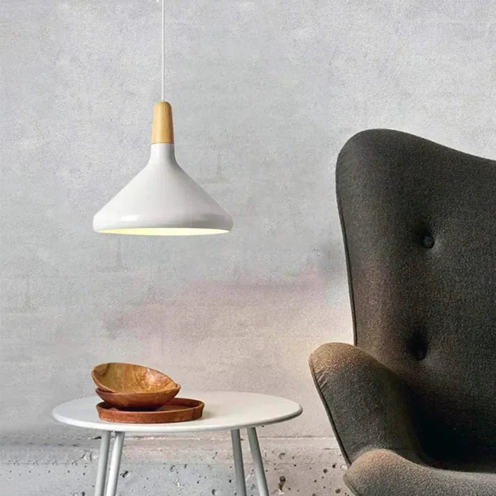 MacaronLumi: Lampada a sospensione in alluminio con colori Macaron e attacco E27 – per sala da pranzo e area caffè