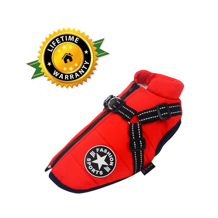 BlizzardKnacker™ Giacca invernale impermeabile con imbracatura da arrampicata integrata