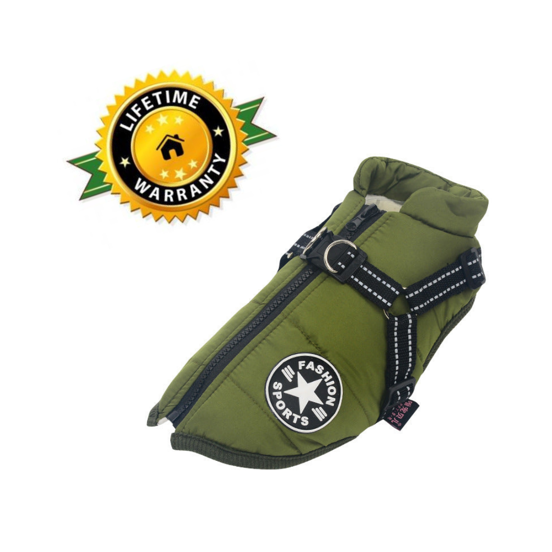 BlizzardKnacker™ Giacca invernale impermeabile con imbracatura da arrampicata integrata