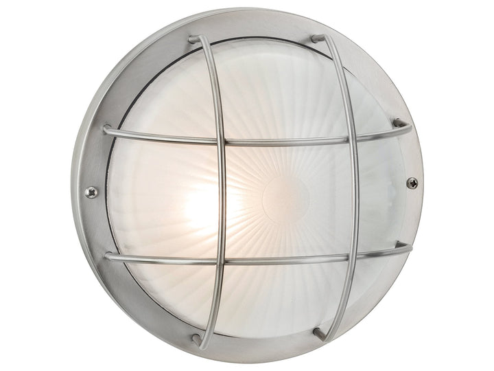 Luce da parete rotonda Larsen con gabbia