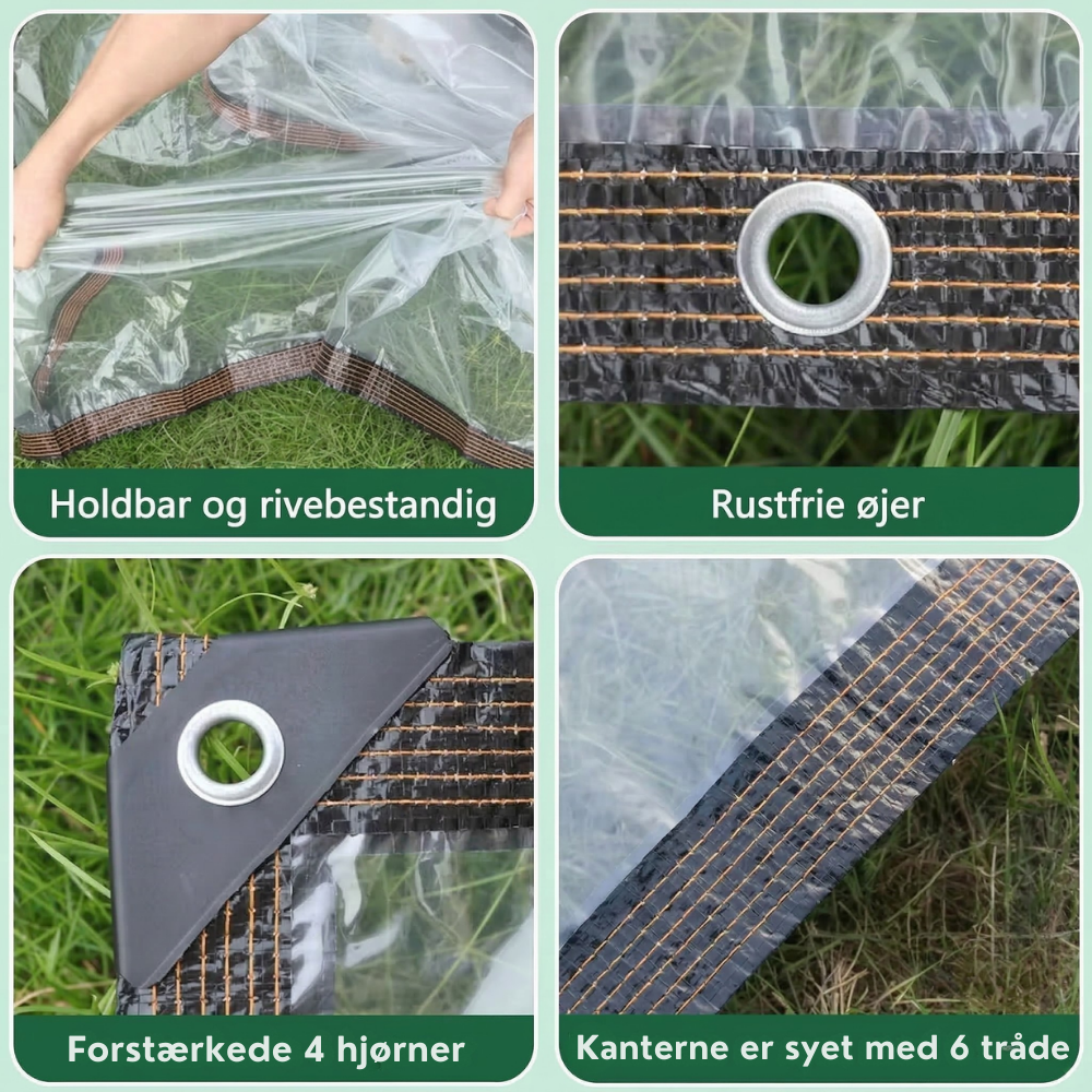 ClearGuard™ – Copertura Protettiva Trasparente e Resistente alle Intemperie