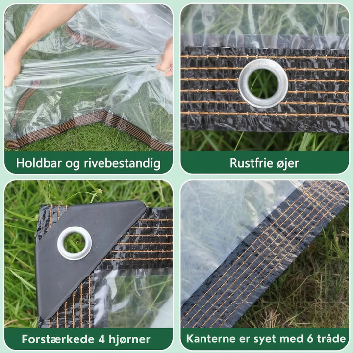 ClearGuard™ – Copertura Protettiva Trasparente e Resistente alle Intemperie