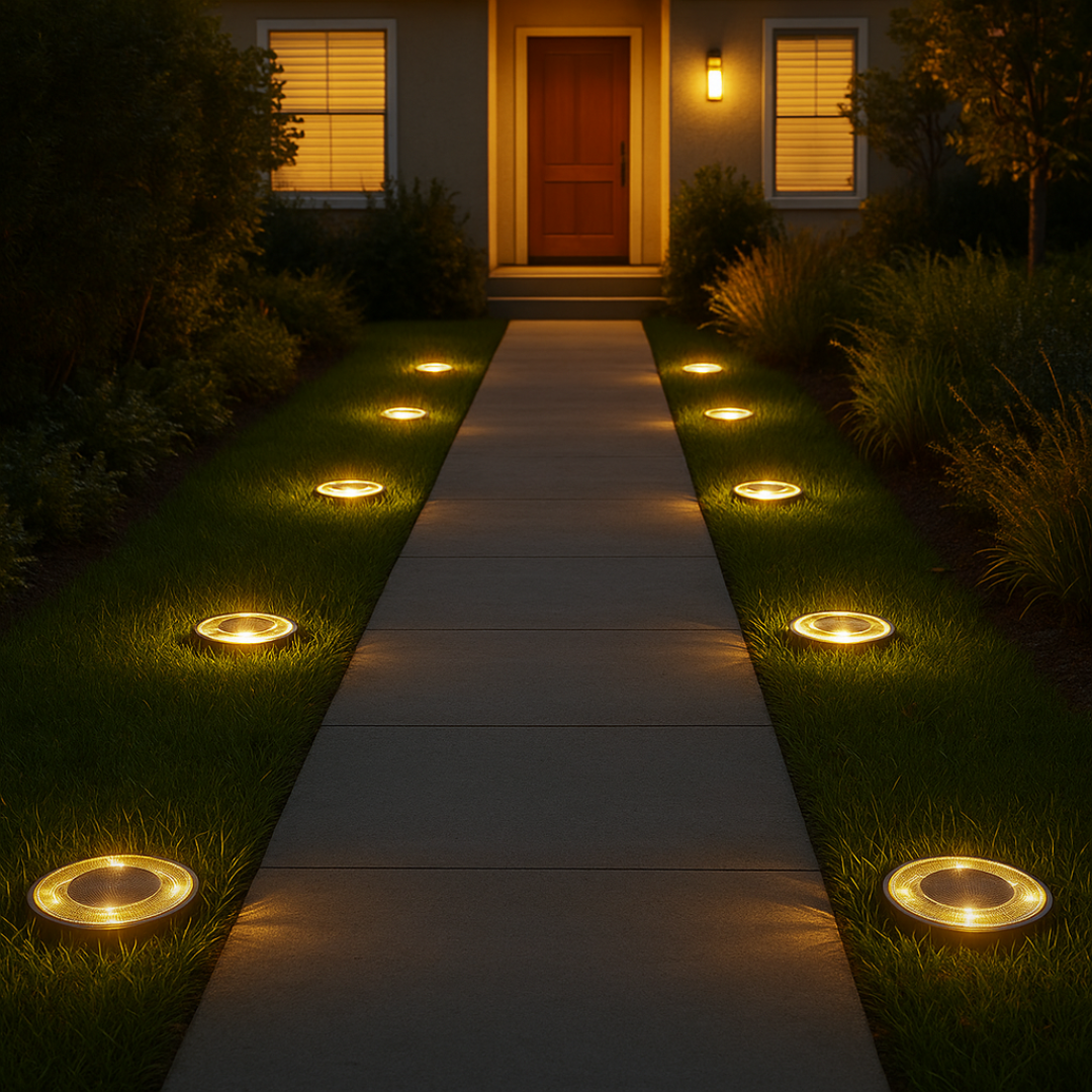 LumiGuard™ – Lampe solaire intelligente avec capteur de mouvement