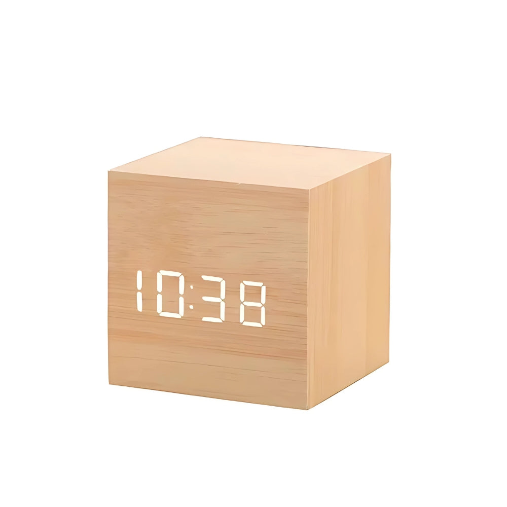 Orologio Alarm LED Moderno a Cubo