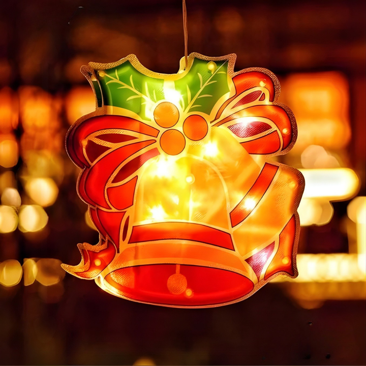 HoliBright™ – Luci festive per finestre di Natale illuminate