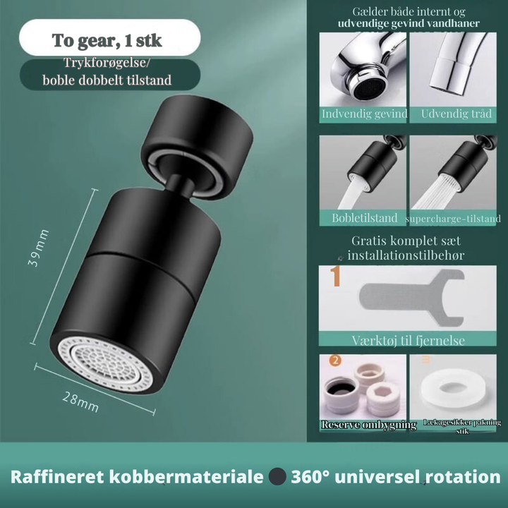 AquaFlex™ - Rubinetto con uscita d&