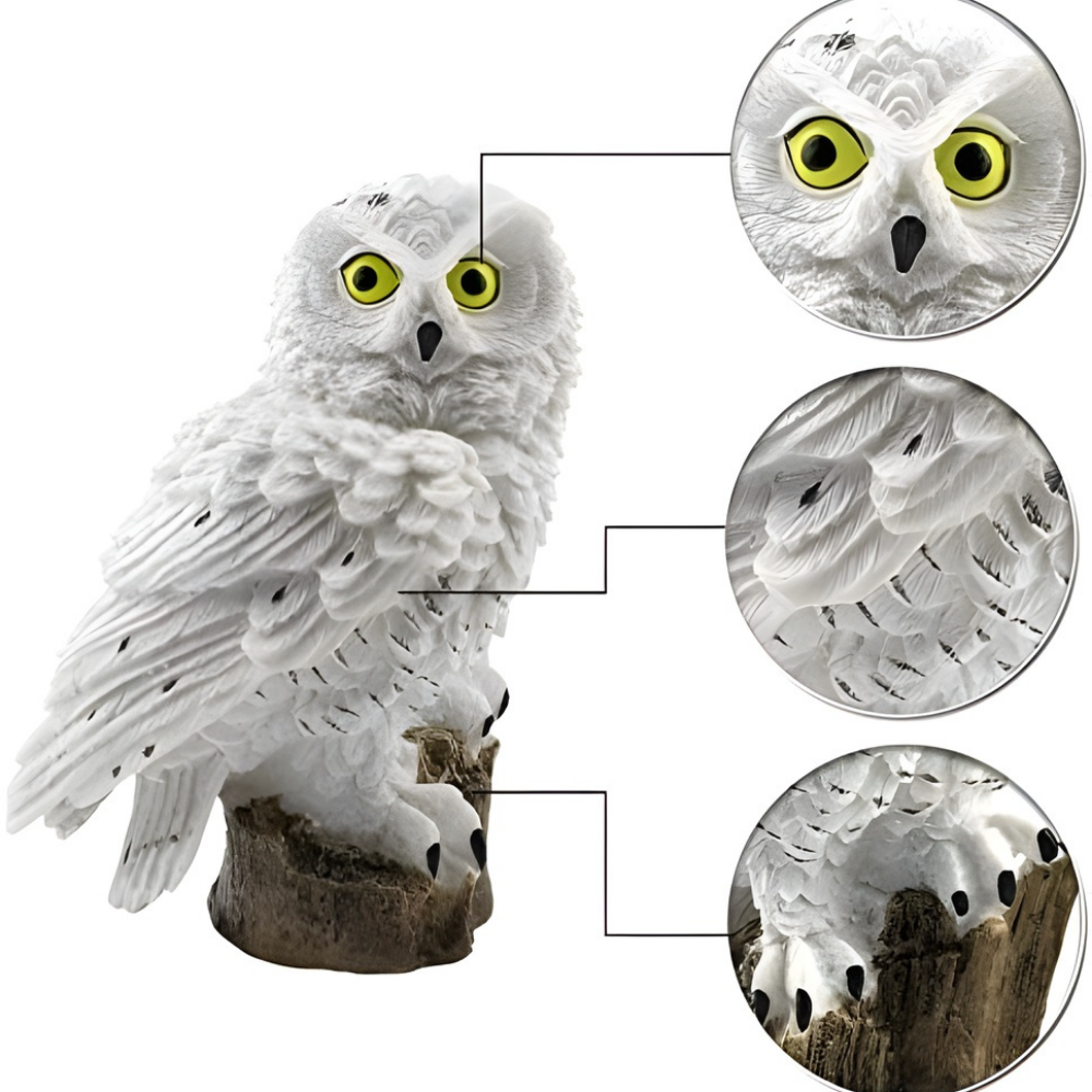 LumaOwl™ – Lampe de jardin solaire
