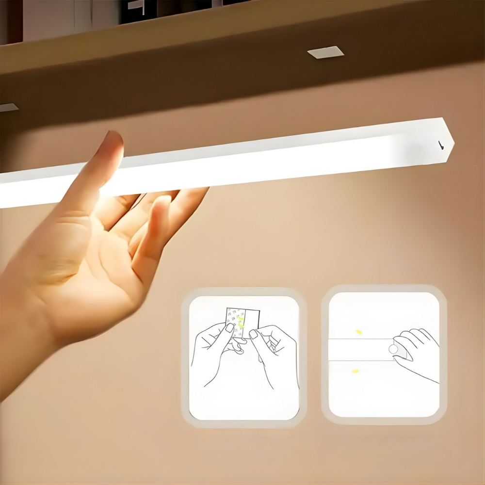 LumoBar™ – Barra luminosa LED magnetica intelligente con sensore di movimento