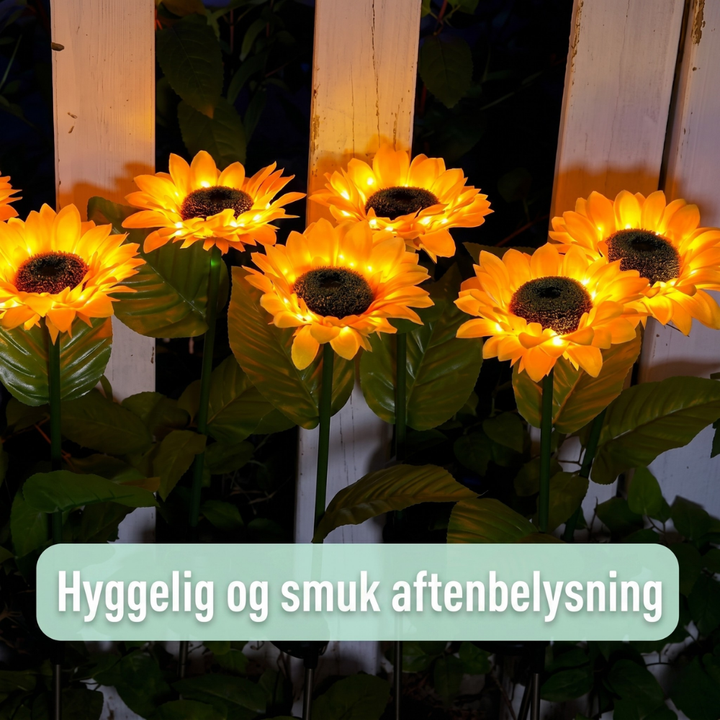 SunBloom™ – Lampe de tournesol à énergie solaire avec LED pour le jardin