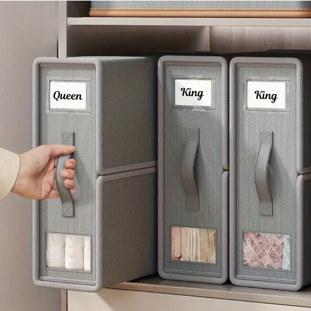 Organizer per lenzuola pieghevole