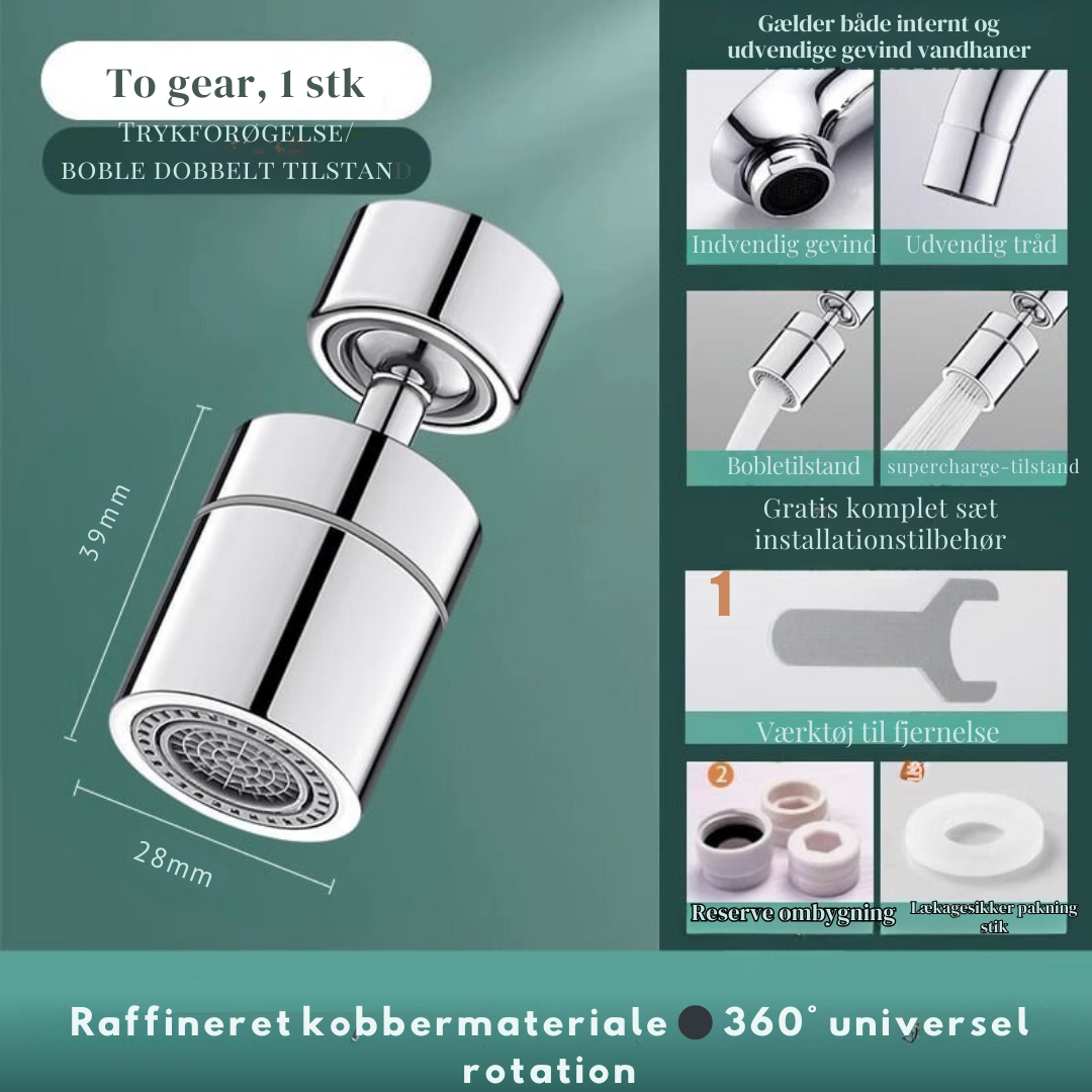 AquaFlex™ - Rubinetto con uscita d&