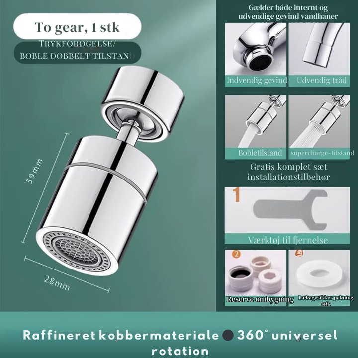 AquaFlex™ - Rubinetto con uscita d&