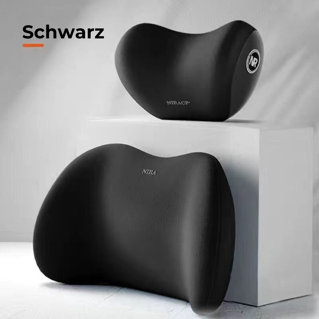 BequemesReisen™ Cuscino di supporto cervicale e lombare per auto