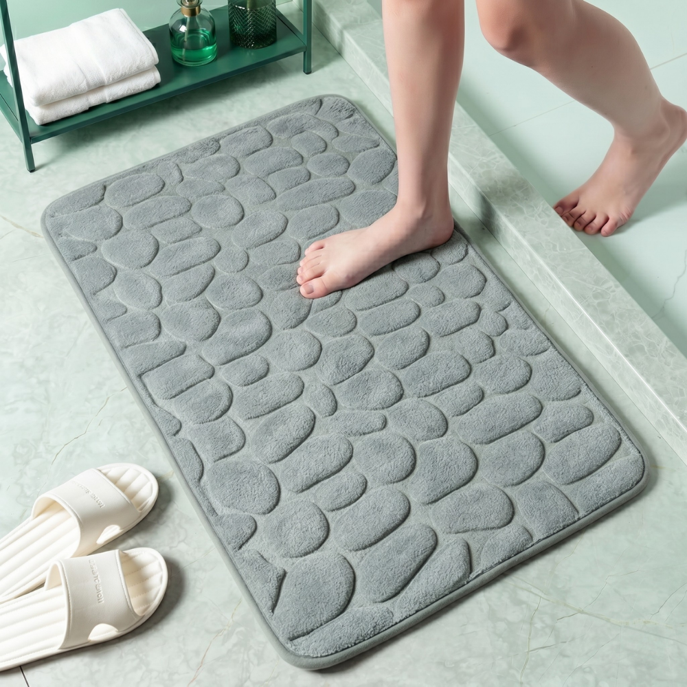 AquaDry™ – Tappeto da bagno ultra-assorbente antiscivolo