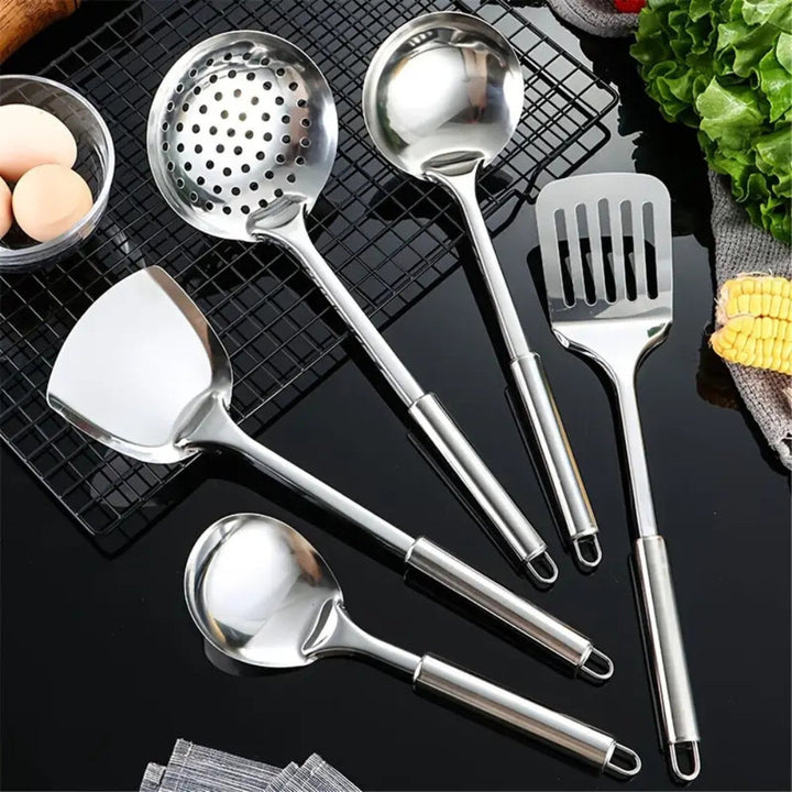 Utensili da Cucina in Acciaio Inossidabile | Set da 5 pezzi
