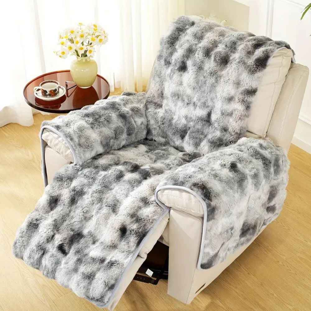 Copertura per Divano Recliner in Velluto Morbido