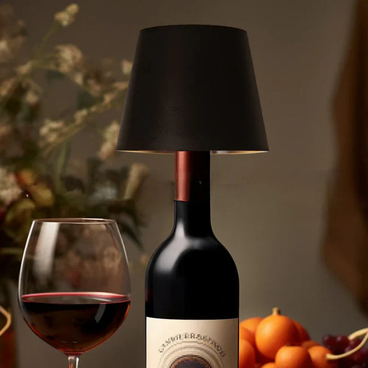 GlühweinFlasche™ Lampada da bottiglia senza fili | Beccuccio per bottiglia LED | Illuminazione d&