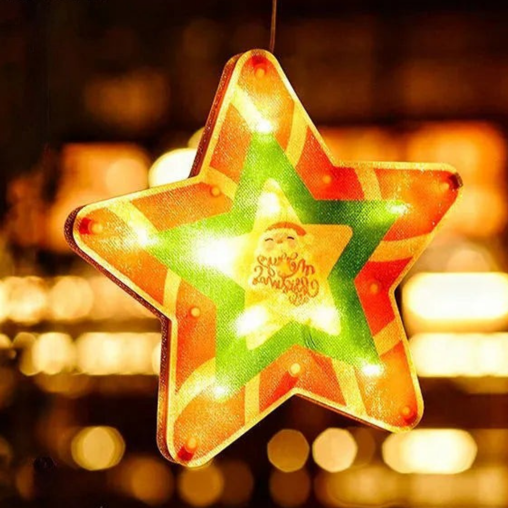 HoliBright™ – Luci festive per finestre di Natale illuminate