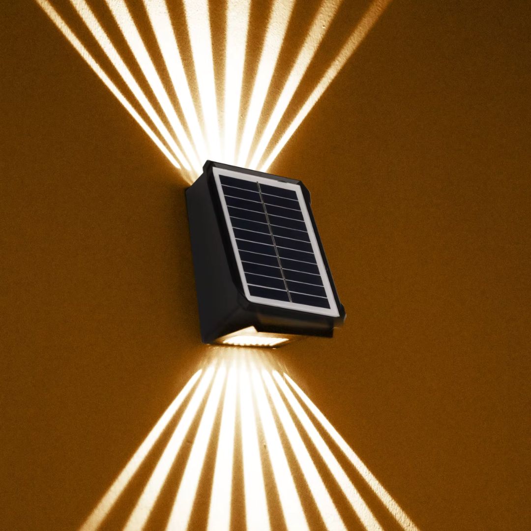 Glowrite™ – Lampada solare elegante per montaggio a parete