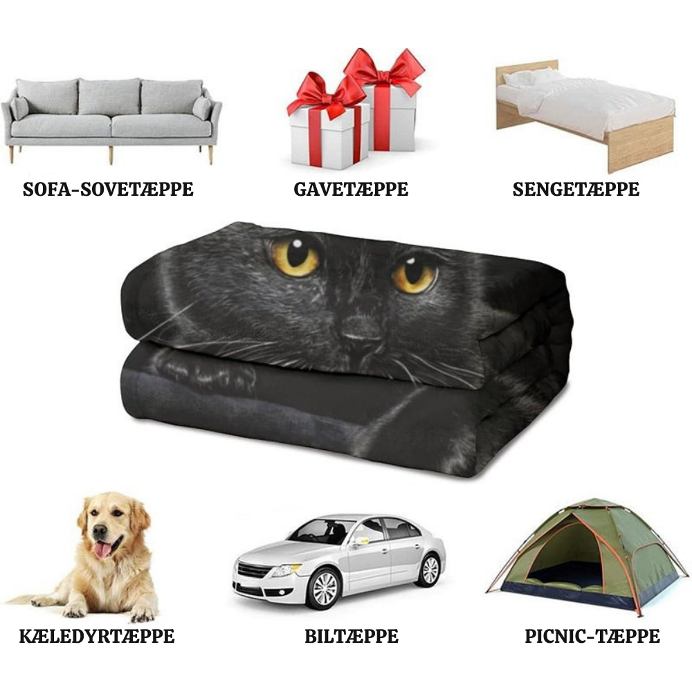 NightPurr™ – Tappeto Elegante Nero con Sensazione di Morbidezza