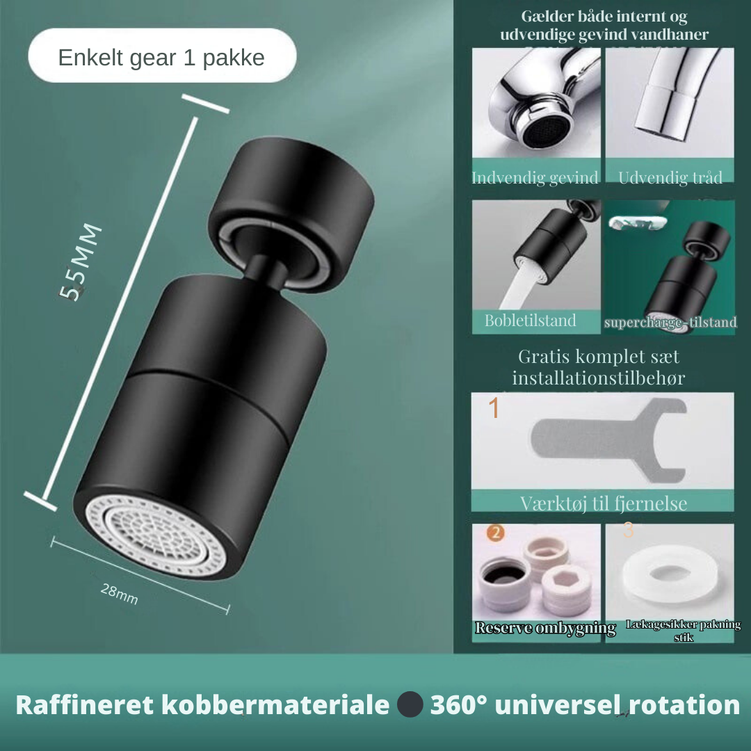 AquaFlex™ - Rubinetto con uscita d&