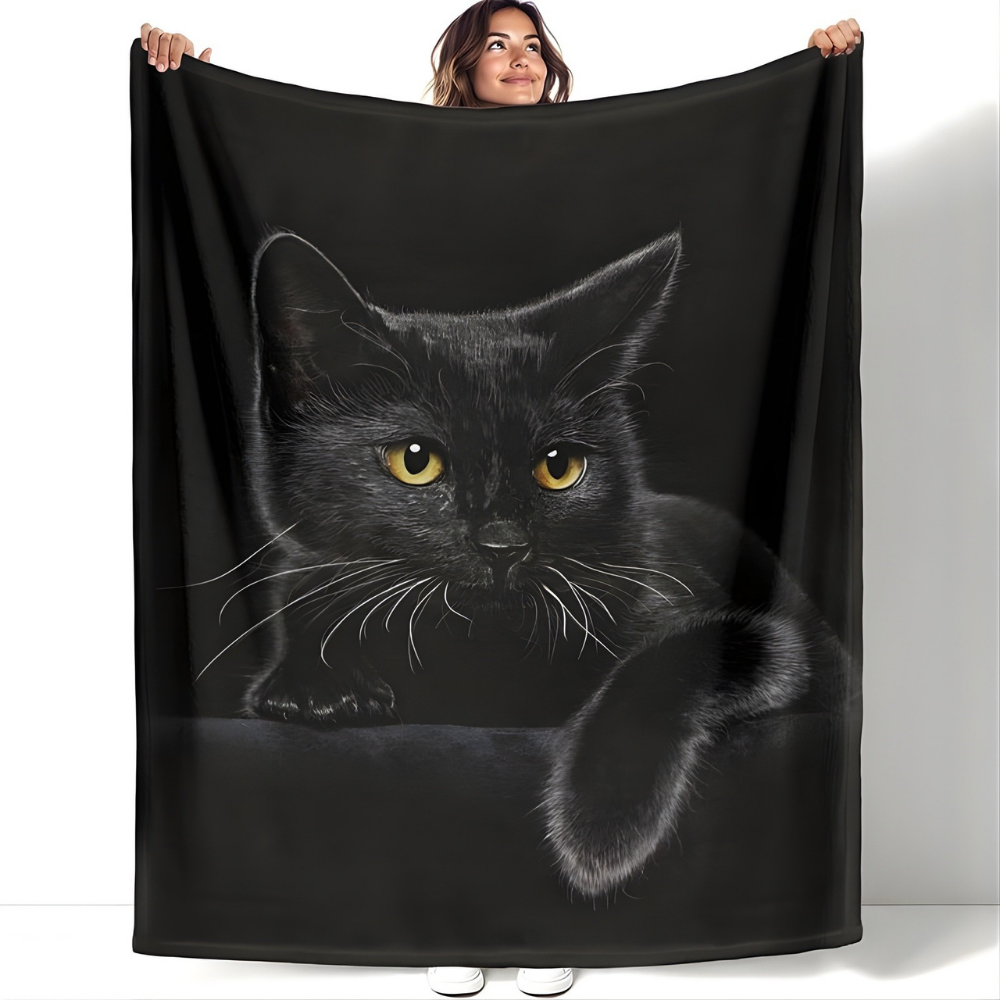 NightPurr™ – Tappeto Elegante Nero con Sensazione di Morbidezza