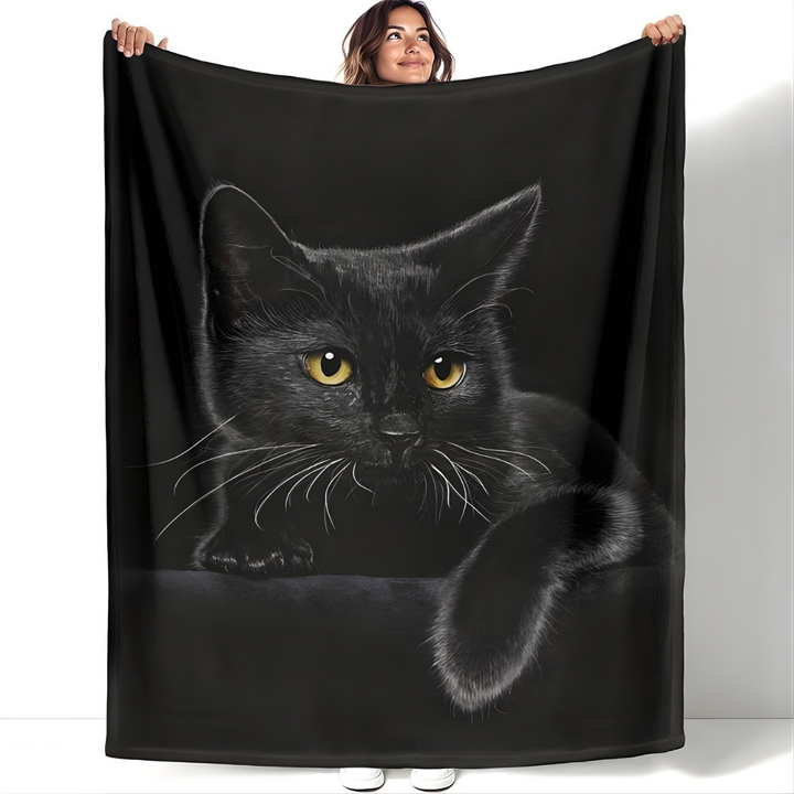 NightPurr™ – Tappeto Elegante Nero con Sensazione di Morbidezza