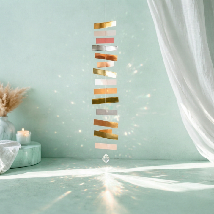 PrismStrips™ – Ghirlanda in Carta Riflettente Kinetica