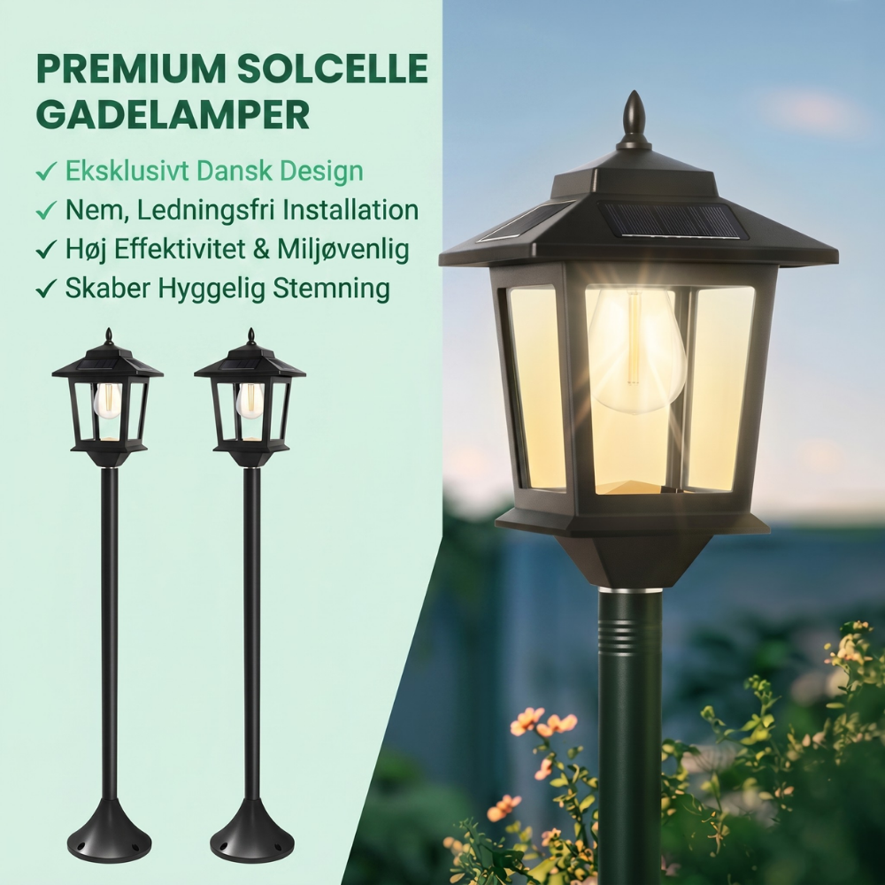 GlowHaven™ – Lampada da giardino solare per vialetti e sentieri