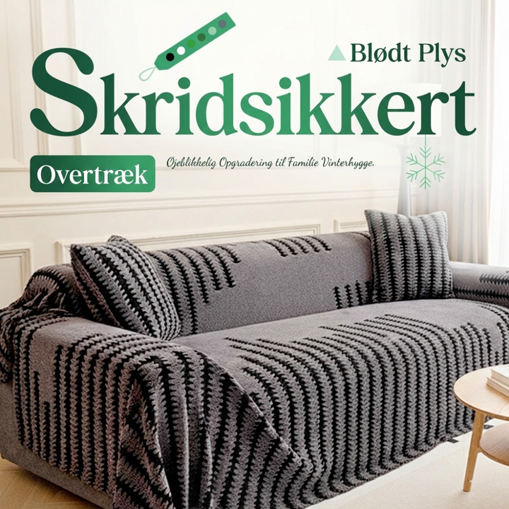 SofaHaven™ – Copertura per divano in velluto antiscivolo