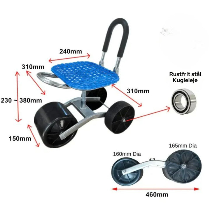 SpinSeat™ – Chaise de Jardin Rotative Ergonomique