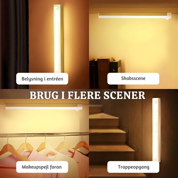 LumoBar™ – Barra luminosa LED magnetica intelligente con sensore di movimento