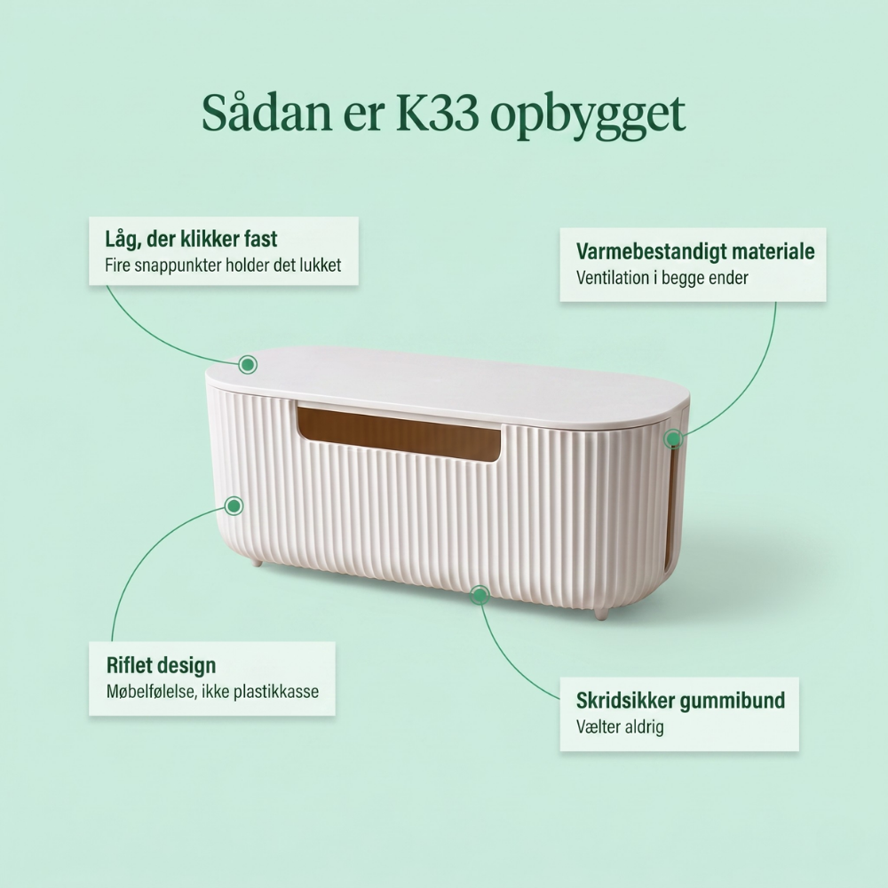 CableNest™ – Scatola Scandinava per l&