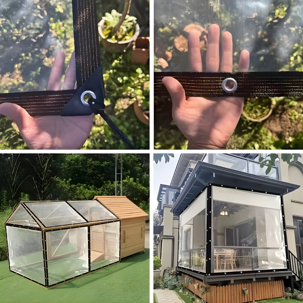 ClearGuard™ – Copertura Protettiva Trasparente e Resistente alle Intemperie