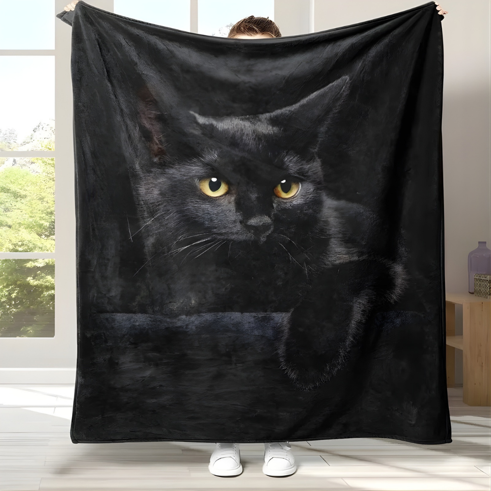 NightPurr™ – Tappeto Elegante Nero con Sensazione di Morbidezza