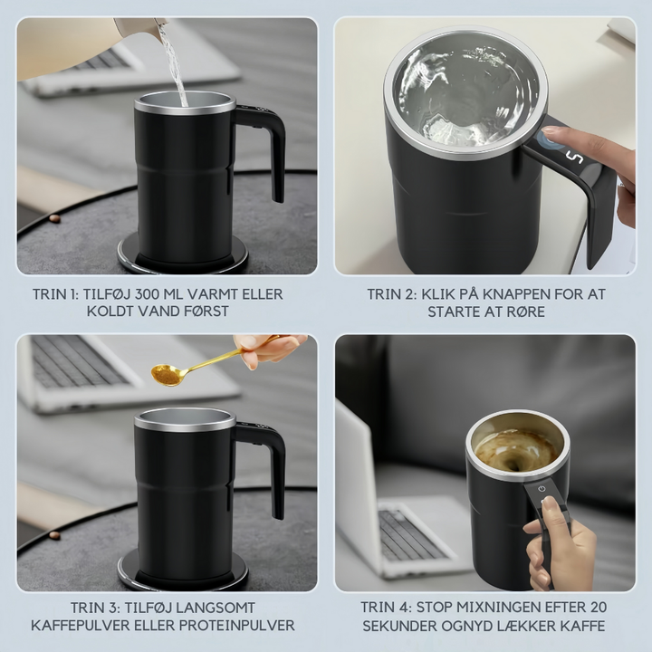 StirEase™ – Tazza da caffè auto-miscelante intelligente