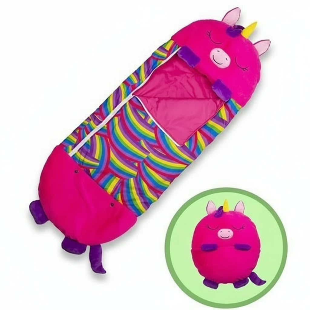 Sacchetto a Pelo Pieghevole per Bambini a Forma di Animale – Snoozi