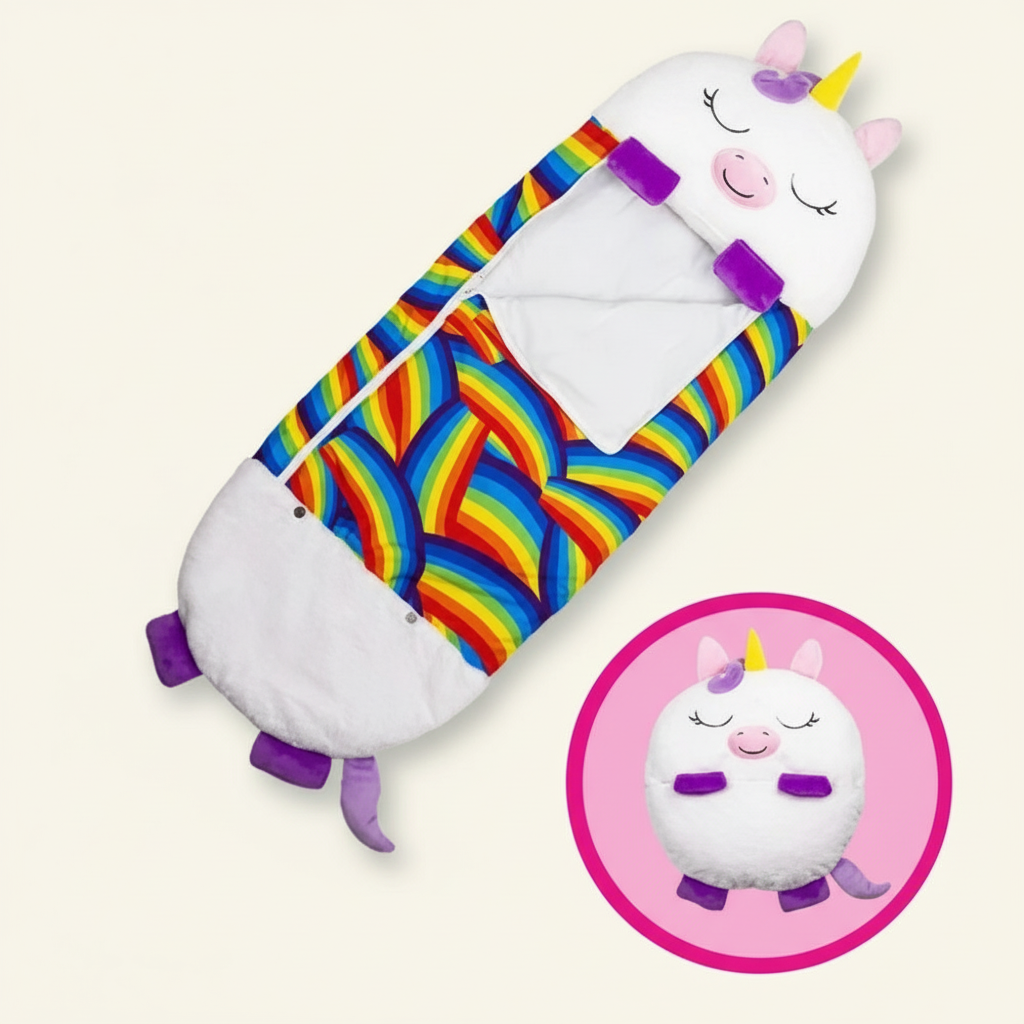 Sacchetto a Pelo Pieghevole per Bambini a Forma di Animale – Snoozi