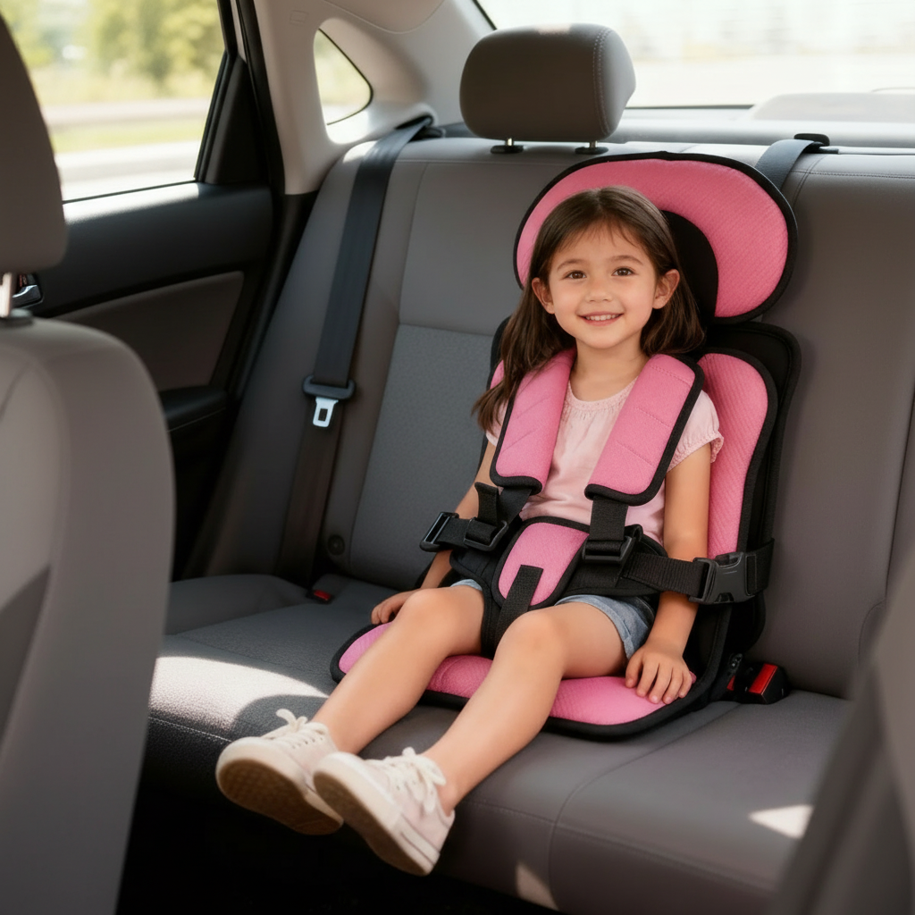 Seggiolino Elevatore Portatile e Pieghevole per Bambini