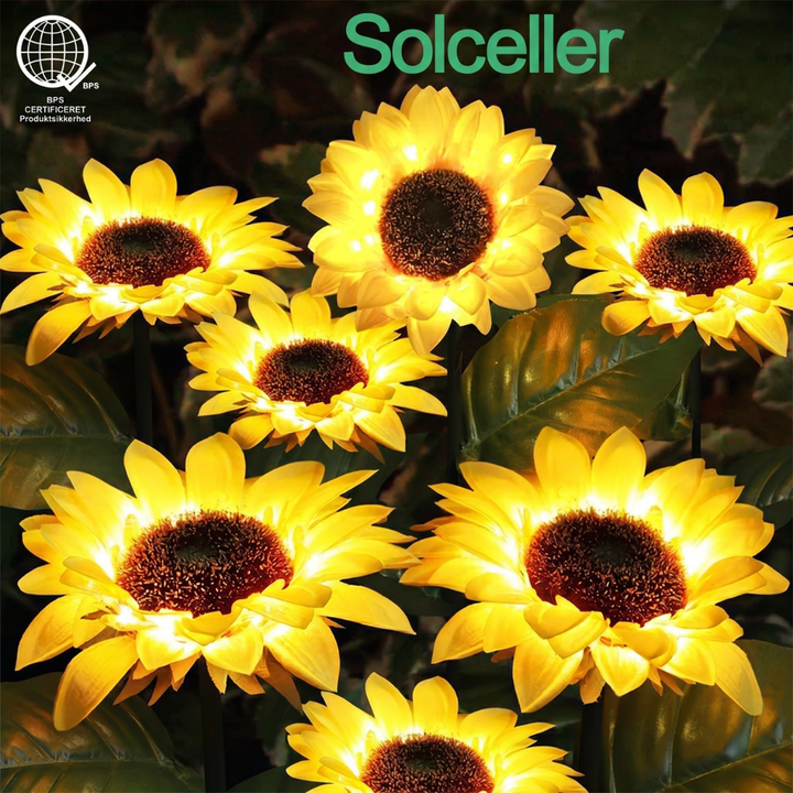 SunBloom™ – Lampada a girasole solare con LED per il giardino