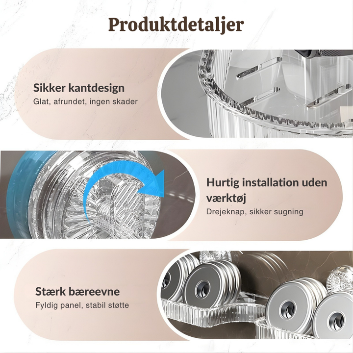 FlexiDrain™ – Organizzatore Universale Regolabile per Stendini